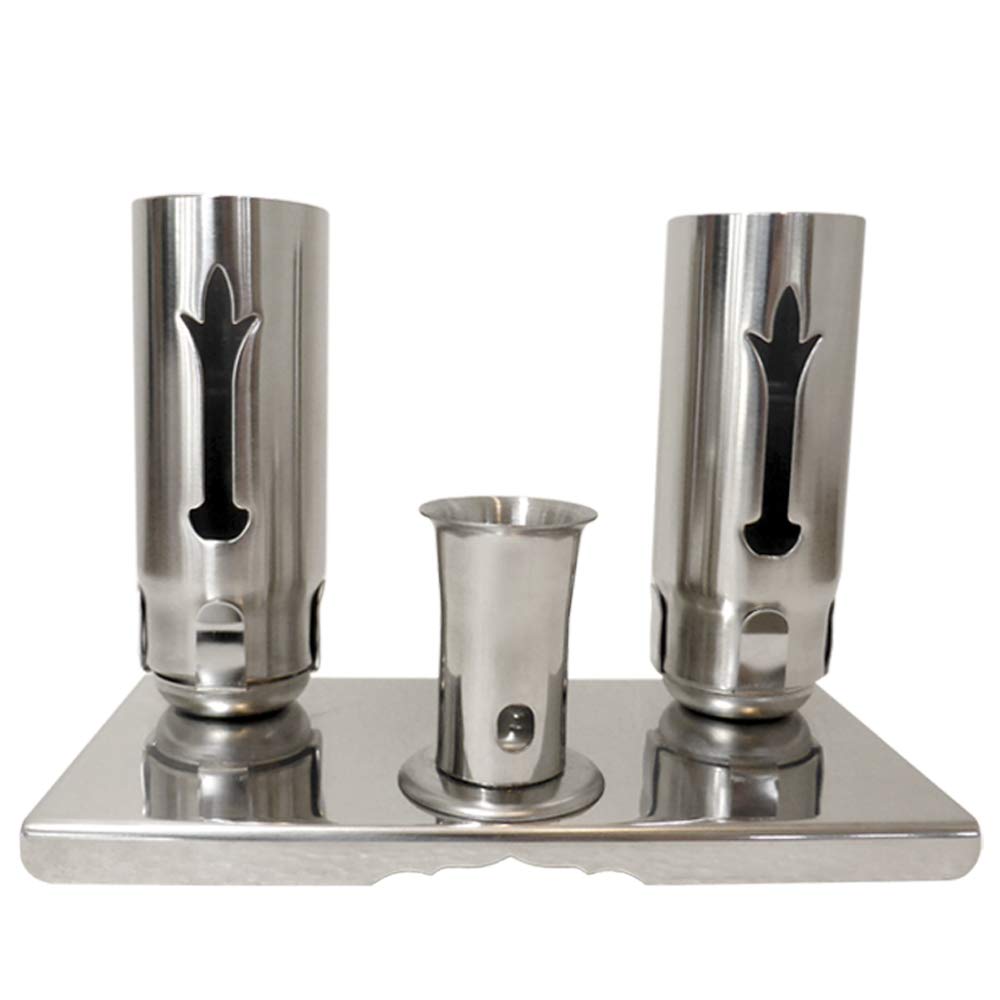 Amazon｜川本商店 星線香立て ローソク立て セット｜燭台・輪灯